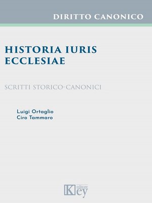cover image of Historia iuris Ecclesiae